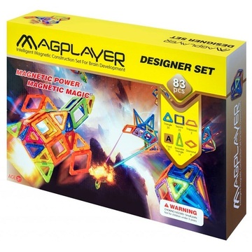 Конструктор MagPlayer 83 од. (MPA-83)