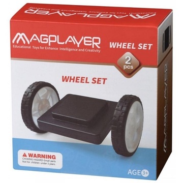 Конструктор Magplayer Платформа на колесах 2 ел. MPB-2
