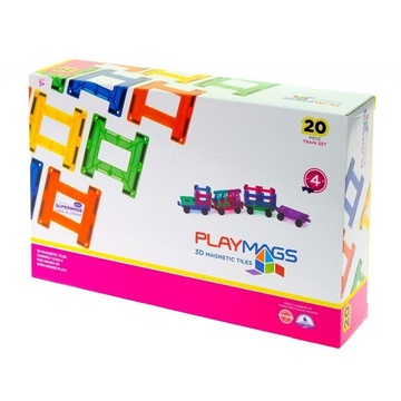Конструктор Playmags магнитный набор 20 ел. PM155