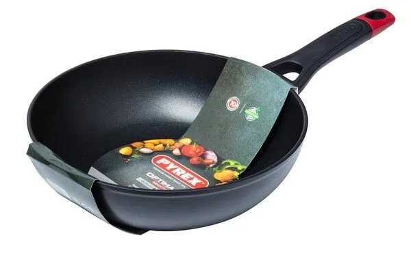 Вок Pyrex OPTIMA+ WOK 28см индукция б/крышки (OT28BW6)