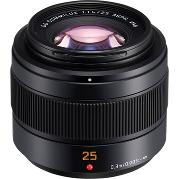 Об’єктив Panasonic Micro 4/3 Lens 25mm f/1.4 ASPH. LEICA DG SUMMILUX