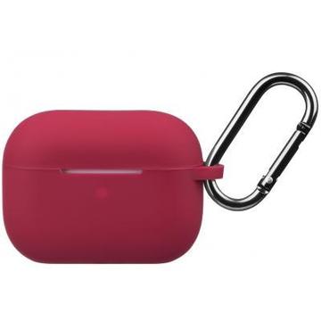 Аксесуар для навушників 2Е для Apple AirPods Pro, Pure Color Silicone (2.5mm), Cherry Red