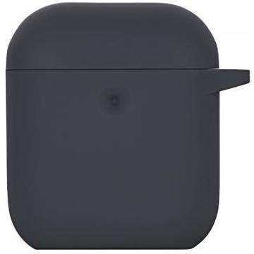 Аксесуар для навушників 2Е для Apple AirPods, Pure Color Silicone (3.0mm), Carbon Gray