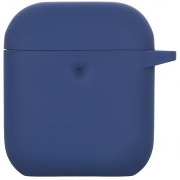 Аксесуар для навушників 2Е для Apple AirPods, Pure Color Silicone (3.0mm), Navy