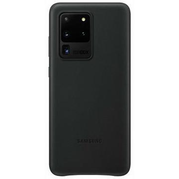 Чохол-накладка Samsung Leather Cover для смартфона Galaxy S20 Ultra (G988) Black