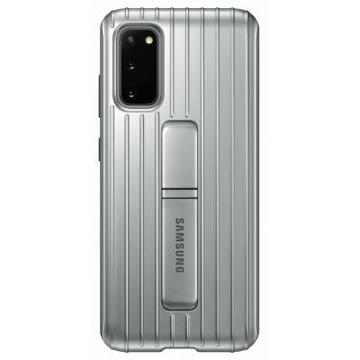 Чохол-накладка Samsung Protective Standing Cover для смартфона Galaxy S20 (G980) Silver