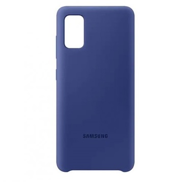 Чохол-накладка Samsung Silicone Cover для смартфона Galaxy A41 (A415) Blue