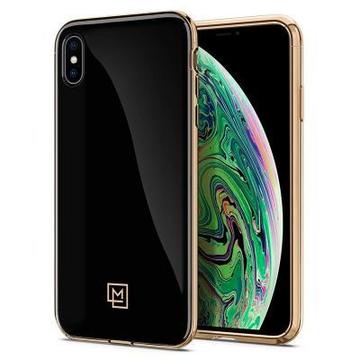 Чехол-накладка Spigen iPhone XS Max La Manon etui Gold Black (Ver.2) (065CS25312)