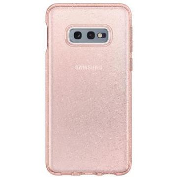 Чехол-накладка Spigen Galaxy S10 E Liquid Crystal Glitter Rose Quartz (609CS25835)