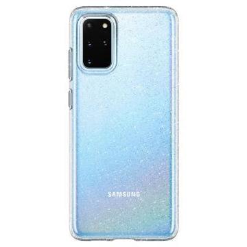 Чехол-накладка Spigen Galaxy S20+ Liquid Crystal Glitter, Crystal Quartz (ACS00752)