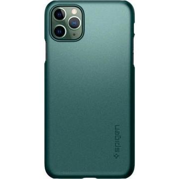 Чехол-накладка Spigen iPhone 11 Pro Max Thin Fit, Midnight Green (ACS00410)