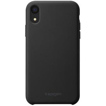 Чехол-накладка Spigen iPhone XR Silicone Fit, Black (064CS25652)