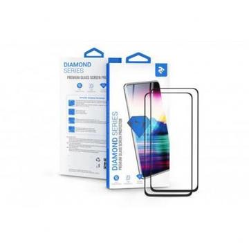 Захисне скло та плівка Комплект 2 в 1 2E Basic для Samsung Galaxy A01, 2.5D FCFG, black border