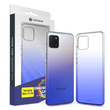 Чехол-накладка MakeFuture Samsung Note 10 Lite Air Gradient (TPU) Blue (MCG-SN10LBL)