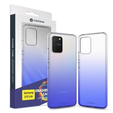 Чехол-накладка MakeFuture Samsung S10 Lite Air Gradient (TPU) Blue (MCG-SS10LBL)