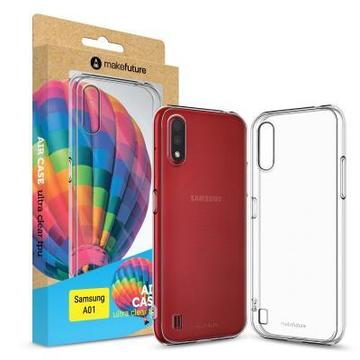 Чехол-накладка MakeFuture Air Case (Clear TPU) Samsung A01 (MCA-SA01)