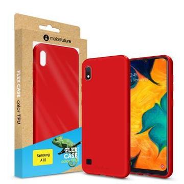 Чехол-накладка MakeFuture Flex Case (Soft-touch TPU) Samsung A10 Red (MCF-SA105RD)