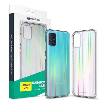 Чехол-накладка MakeFuture Samsung A71 Rainbow (PC + TPU) (MCR-SA71)