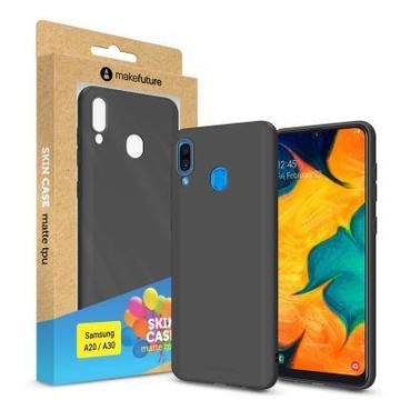 Чехол-накладка MakeFuture Skin Case Samsung A20/A30 Black (MCSK-SA205BK)