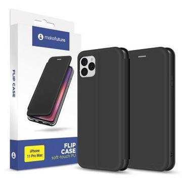 Чехол-книжка MakeFuture Flip Case (Soft-Touch PU) Apple iPhone 11 Pro Max Black (MCP-AI11PMBK)