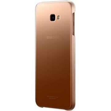 Чохол-накладка Samsung J4+ 2018/EF-AJ415CFEGRU - Gradation Cover Gold