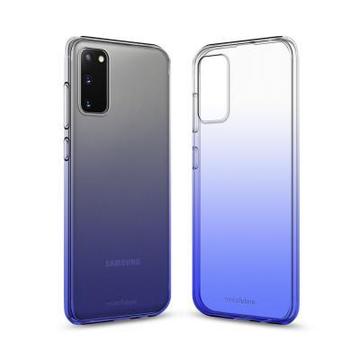 Чехол-накладка MakeFuture Samsung S20 Air Gradient (TPU) Blue (MCG-SS20BL)