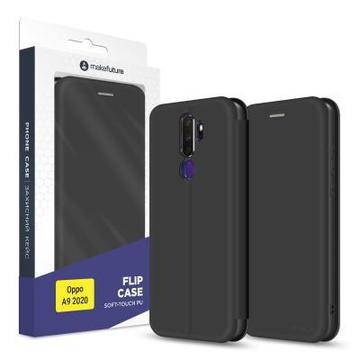 Чохол-книжка MakeFuture Oppo A9 2020 Flip (Soft-Touch PU) Black (MCP-OPA920BK)