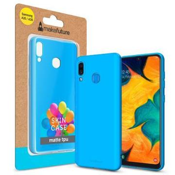 Чохол-накладка MakeFuture Skin Case Samsung A20/A30 Light Blue (MCK-SA205LB)