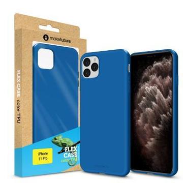 Чохол-накладка MakeFuture Flex Case (Soft-touch TPU) Apple iPhone 11 Pro Blue (MCF-AI11PBL)