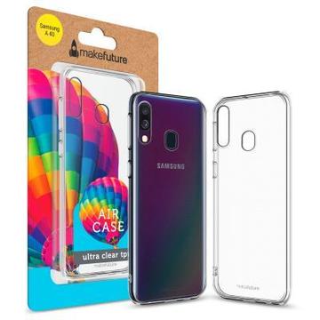 Чохол-накладка MakeFuture Air Case (Clear TPU) Samsung A40 (MCA-SA405)