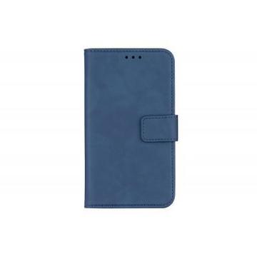 Чехол-книжка 2Е для смартфонов 6-6.5'' (< 155*80*10 мм), SILK TOUCH, Denim blue