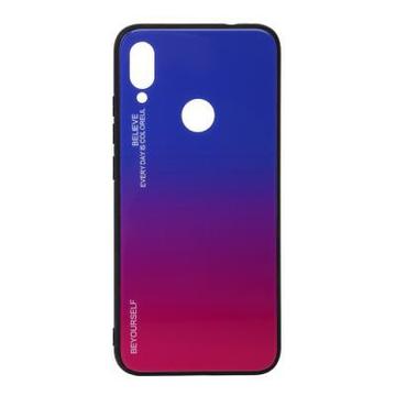 Чехол-накладка BeCover Gradient Glass Xiaomi Redmi 7 Blue-Red (703592)