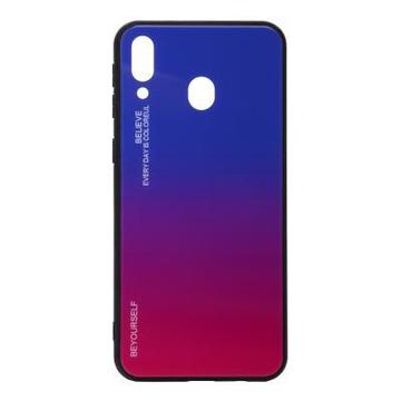 Чохол-накладка BeCover Gradient Glass Galaxy M20 SM-M205 Blue-Red (703564)