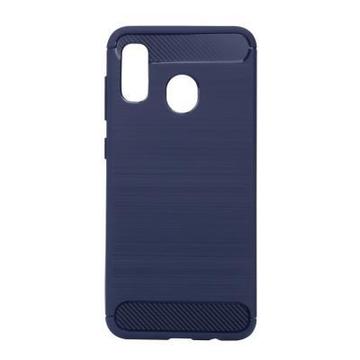 Чохол-накладка BeCover Carbon Series Galaxy A40 2019 SM-A405 Deep Blue (703971)