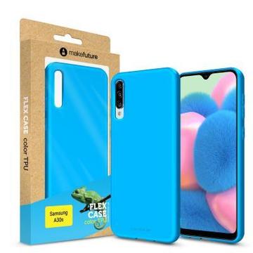 Чохол-накладка MakeFuture Flex Case (Soft-touch TPU) Samsung A30s Light Blue (MCF-SA30SLB)