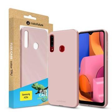 Чохол-накладка MakeFuture Flex Case (Soft-touch TPU) Samsung A20s Rose (MCF-SA20SRS)