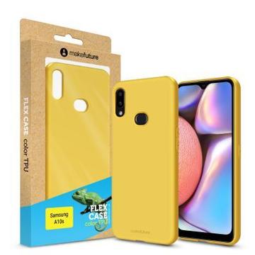 Чохол-накладка MakeFuture Flex Case (Soft-touch TPU) Samsung A10s Yellow (MCF-SA10SYE)