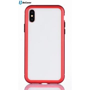 Чохол-накладка BeCover Magnetite Hardware iPhone XS Max Red (702700)