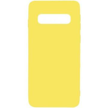Чохол-накладка TOTO 1mm Matt TPU Case Samsung Galaxy S10+ Yellow (F_93864)