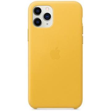 Чехол-накладка Apple iPhone 11 Pro Leather Case - Meyer Lemon (MWYA2ZM/A)