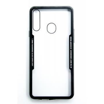 Чехол-накладка DENGOS TPU для Samsung Galaxy A20s (black frame) (DG-TPU-TRP-26)