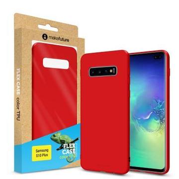 Чехол-накладка MakeFuture Flex Case (Soft-touch TPU) Samsung S10 Plus Red (MCF-SS10PRD)