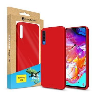 Чохол-накладка MakeFuture Flex Case (Soft-touch TPU) Samsung A70 Red (MCF-SA705RD)