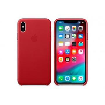 Чехол-накладка Apple iPhone XS Max Leather Case - (PRODUCT)RED, Model (MRWQ2ZM/A)