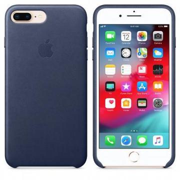 Чохол-накладка Apple iPhone 8 Plus / 7 Plus Leather Case - Midnight Blue (MQHL2ZM/A)