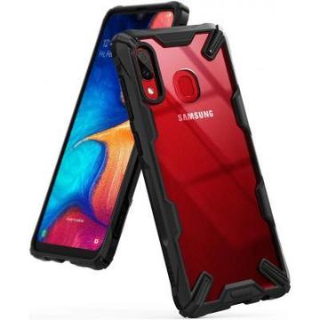 Чехол-накладка Ringke Fusion X Samsung Galaxy A20 Black (RCS4521)