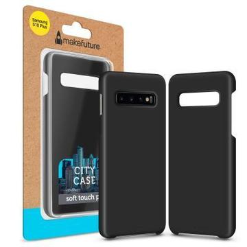 Чехол-накладка MakeFuture City Samsung S10 Plus Black (MCC-SS10PBK)