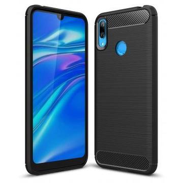 Чохол-накладка Laudtec для Huawei Y7 2019 Carbon Fiber (Black) (LT-HY72019B)