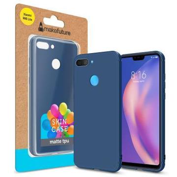 Чехол-накладка MakeFuture Skin Case Xiaomi Mi8 Lite Blue (MCSK-XM8LBL)