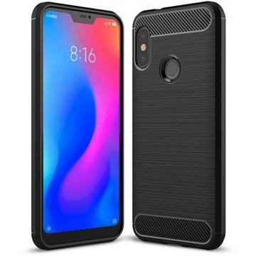 Чохол-накладка Laudtec для Xiaomi Redmi Note 6 Pro Carbon Fiber (Black) (LT-XRN6P)